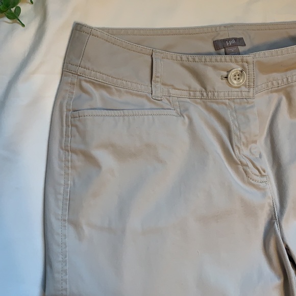 JJill khaki capri pants - Picture 3 of 4